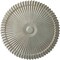 Ekena Millwork Shakuras Ceiling Medallion (Fits Canopies up to 5"), Hand-Painted Flash Gold, 24"OD x 3"P CM24SHFLS - alternate 1